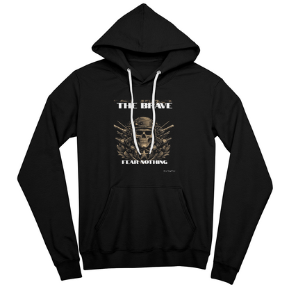 The Brave Fear Nothing – Veteran Strength Hoodie - FORGEDnLOVE