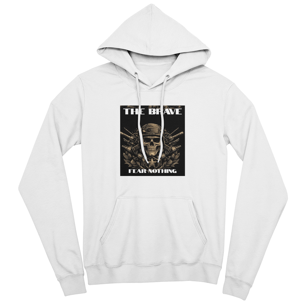 The Brave Fear Nothing – Veteran Strength Hoodie - FORGEDnLOVE