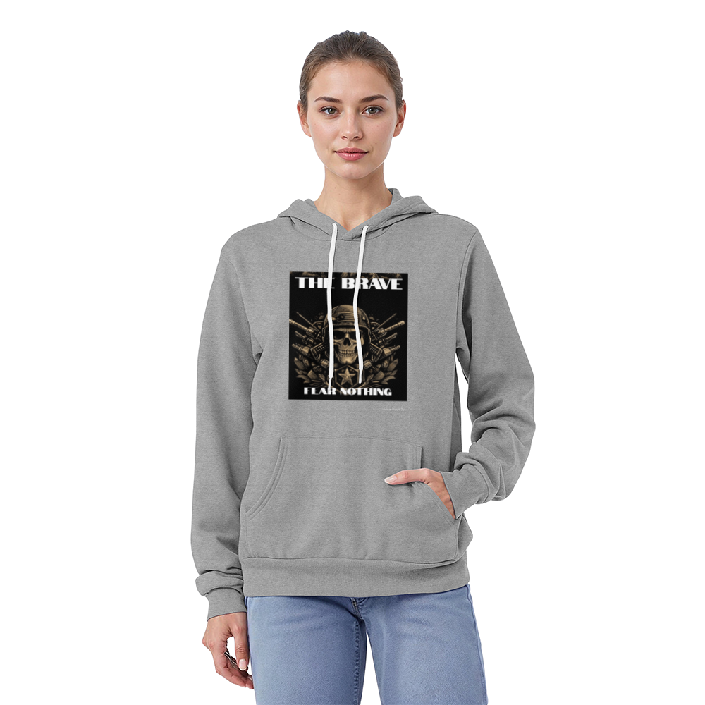 The Brave Fear Nothing – Veteran Strength Hoodie - FORGEDnLOVE