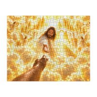 "Reach for His Hand” – Heavenly Jesus 500-Piece Christian Puzzle