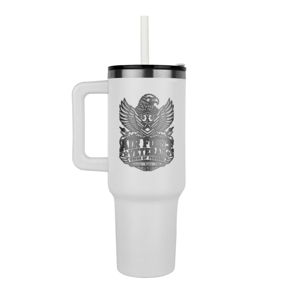 Air Force Veteran 40oz engraved tumbler - FORGEDnLOVE