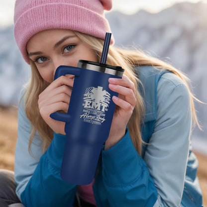 Calm in the Chaos 40oz Engraved EMT Tumbler – EMT Gift