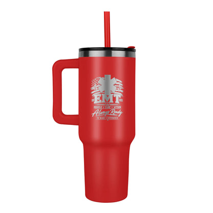 Calm in the Chaos 40oz Engraved EMT Tumbler – EMT Gift