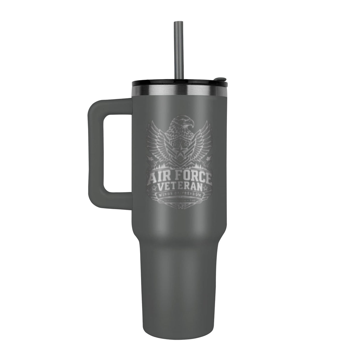 Air Force Veteran tumbler additional color mockup - FORGEDnLOVE