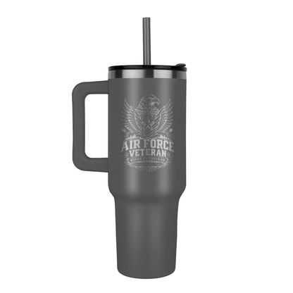 Air Force Veteran tumbler additional color mockup - FORGEDnLOVE