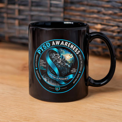 PTSD Awareness Mug | Healing Is Possible | You Are Not Alone