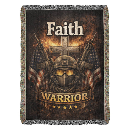 Prayed For Strength Received Purpose Christian Blanket – Faith Comfort Throw - FORGEDnLOVE