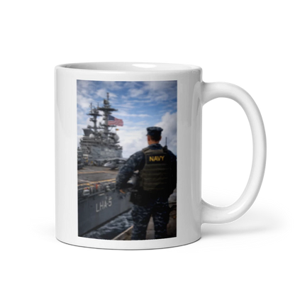 USS Peleliu mug - FORGEDnLOVE